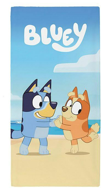 Fully Licensed Bluey Towel. Pk of 3