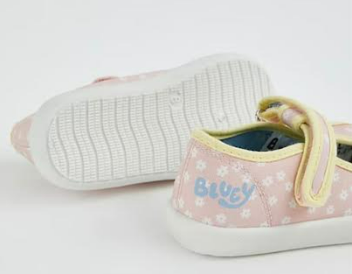 Fully Licensed Girls Bluey Canvas Pumps. Pk of 11 - Image 2