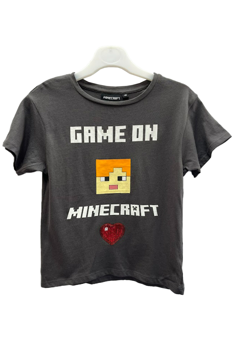 Ex Chainstore Minecraft Game On T-Shirt. Pk of 10