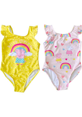 Fully Licensed Peppa Pig & Suzie Sheep 2 Pack Swimsuit Set. Pk of 6