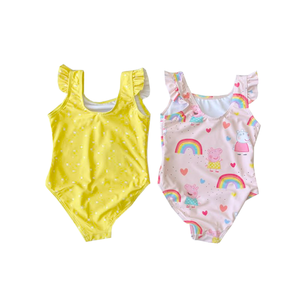 Fully Licensed Peppa Pig & Suzie Sheep 2 Pack Swimsuit Set. Pk of 6 - Image 2