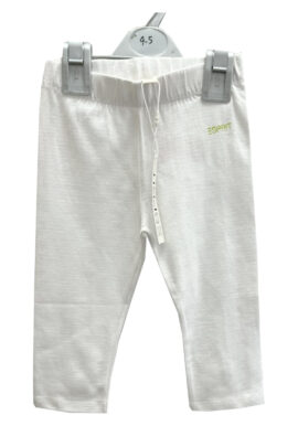 Girls ESPRIT White 3/4 Length Leggings. Pk of 10
