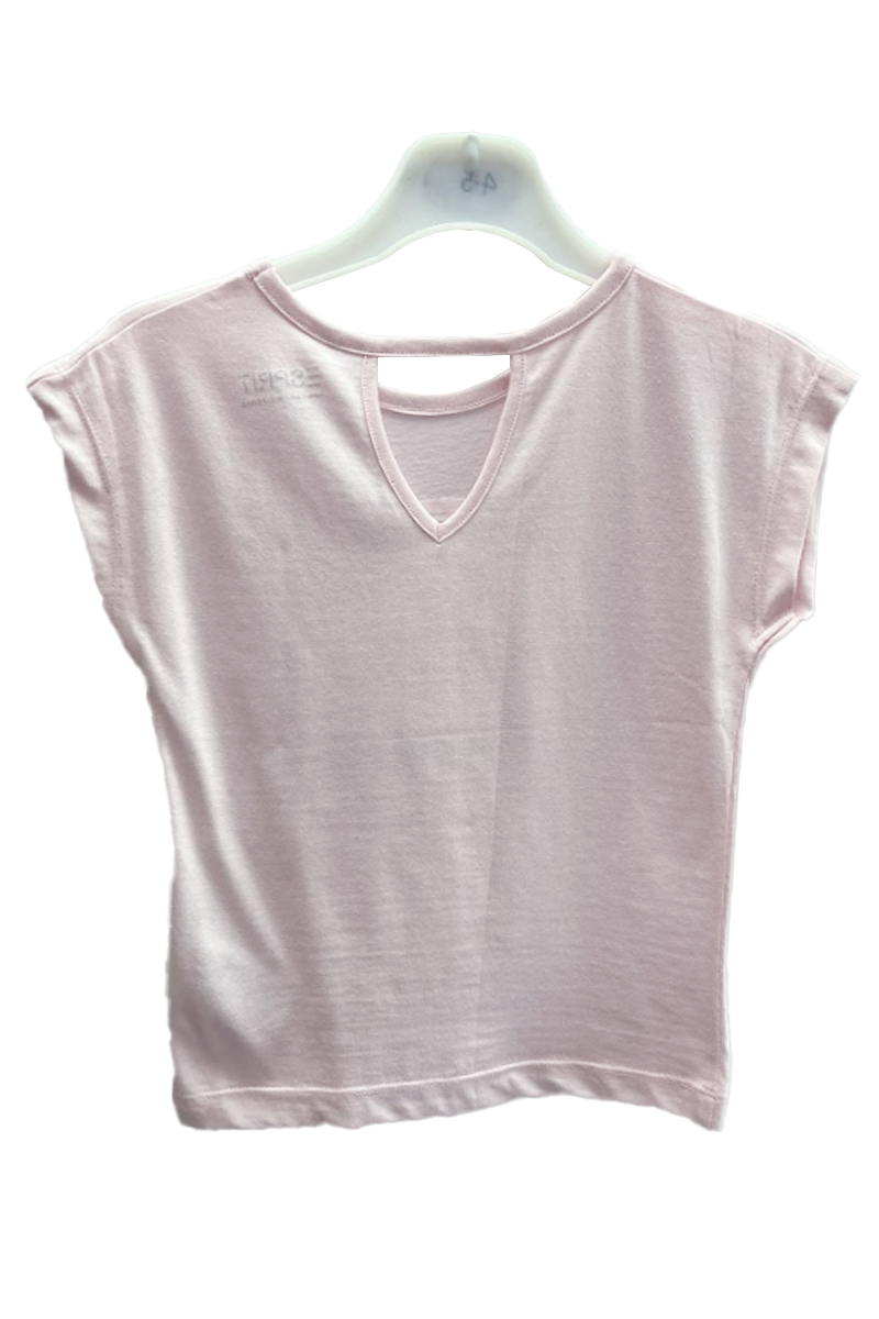 Girls ESPRIT Light Pink Flamingo T-Shirt. Pk of 6 - Image 2