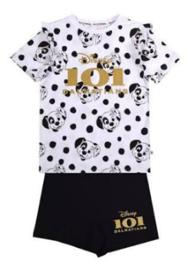 Fully Licensed 101 Dalmatian Pyjamas. Pk of 8