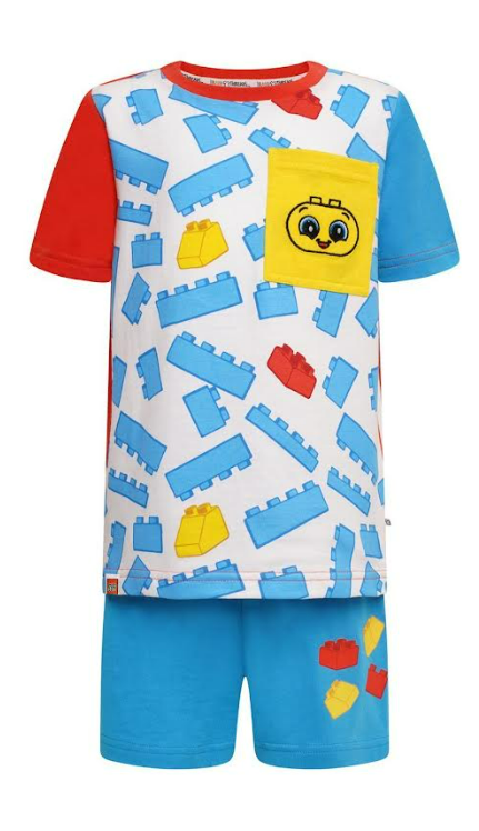Fully Licensed Lego Duplo Pyjamas. Pk of 6