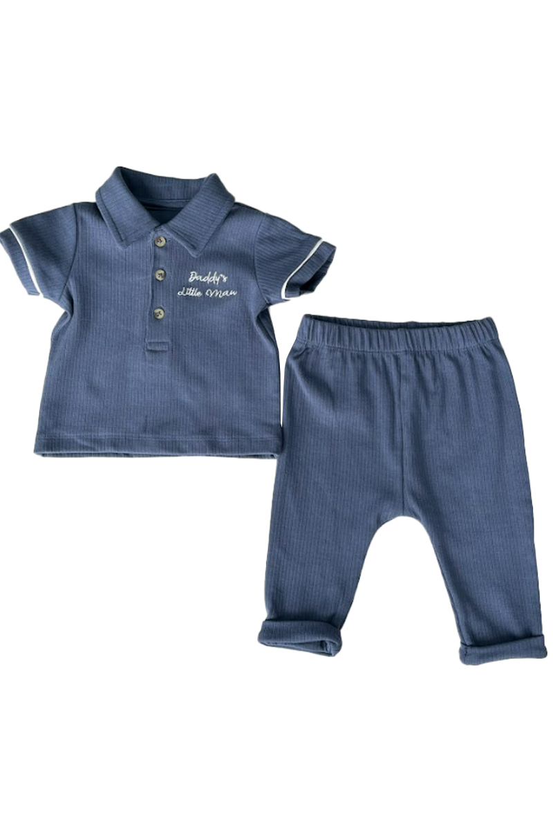 Ex Chainstore Daddy's Little Man 2pce Set. Pk of 13