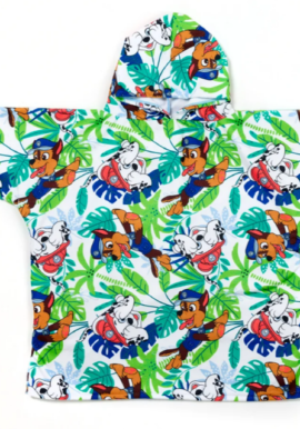 Fully Licensed Drymee Paw Patrol Hooded Poncho Towel. Pk of 3