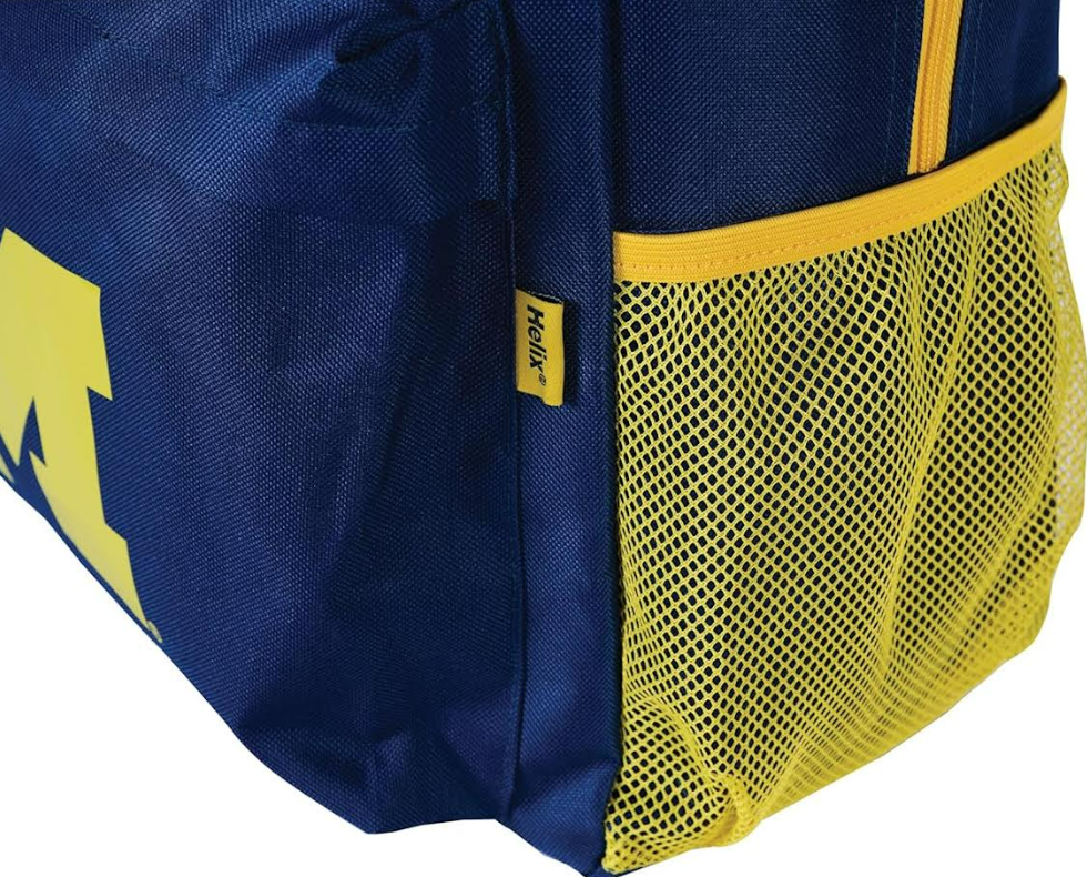 Fully Licensed Helix Michigan Large Backpack. Pk of 3 - Image 5