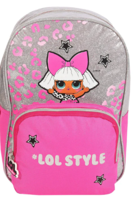 Fully Licensed Girls LOL DOLL Style Backpack. Pk of 3