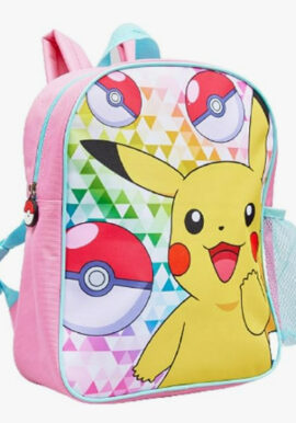 Fully Licensed Girls Pokemon Backpack. Pk of 3