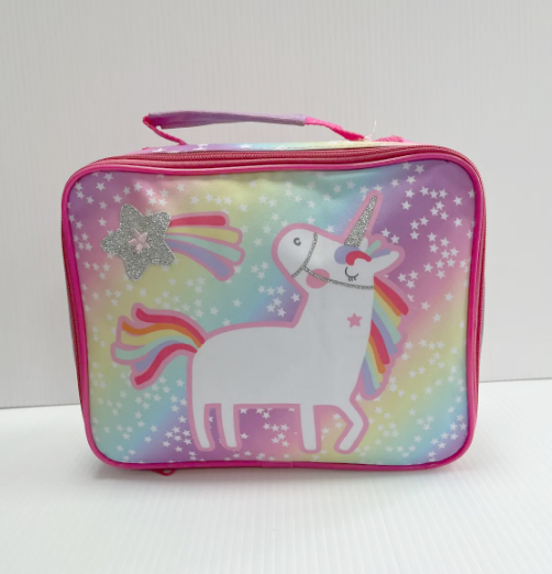 Unicorn Rainbow Lunch Box. Pk of 3