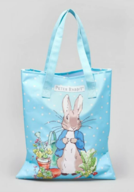 Fully Licensed Peter Rabbit Tote Bag. Pk of 3