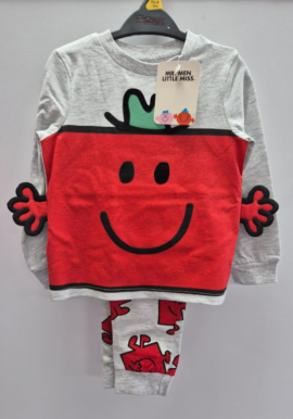 Ex Chainstore Mr Men Pyjamas. Pk of 8
