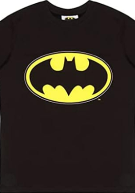 Fully Licensed Batman T-Shirt. Pk of 3