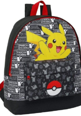 Fully Licensed Large Pokemon Pikachu Backpack. Pk of 3