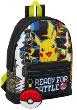 Fully Licensed Large Pokemon Backpack with coin purse. Pk of 3