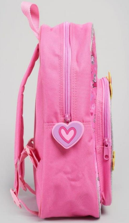 Fully Licensed Peppa Pig Front Pocket Yellow Dress Backpack. Pk of 3 - Image 2