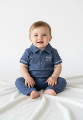 Ex Chainstore Daddy's Little Man 2pce Set. Pk of 13