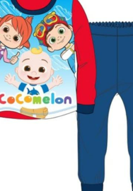 Fully Licensed Cocomelon Red Sleeves Pyjamas. Pk of 6