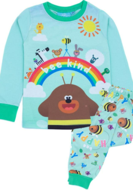 Fully Licensed Green Hey Duggee Pyjamas. Pk of 6