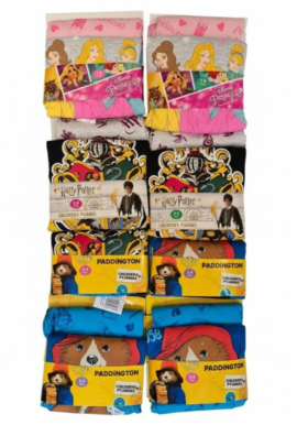 BULK BUY - Fully Licensed Assorted Pyjamas. Pk of 24
