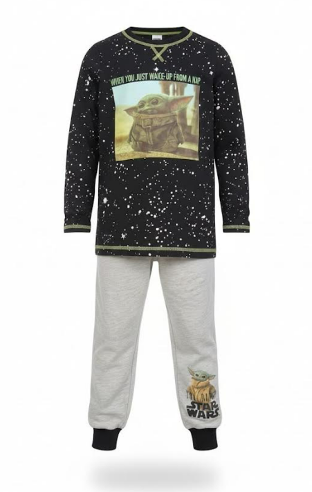 Fully Licensed Star Wars Grogu Pyjama Set. Pk of 3