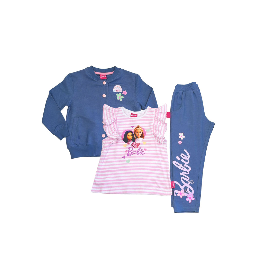 Ex Chainstore Barbie 3pce Set. Pk of 5