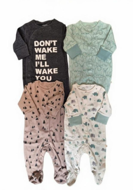 BULK BUY - Ex Chainstore N--t Babygrows. Pk of 60
