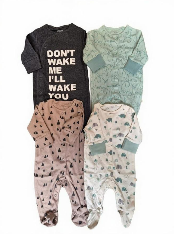 BULK BUY - Ex Chainstore N--t Babygrows. Pk of 60
