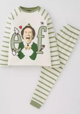 Fully Licensed Elf Ladies Pyjamas. Pk of 5
