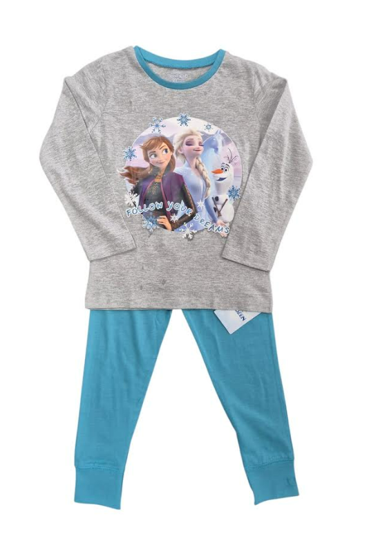 Fully Licensed Frozen Pyjamas. Pk of 4
