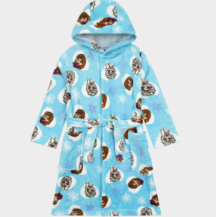 Fully Licensed Frozen Blue Dressing Gown. Pk of 9